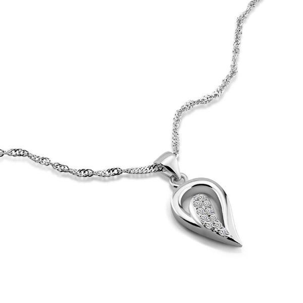 

chains 925 sterling silver cute little chili necklace fashion sweet dynamic high-quality jewelry zircon short chain