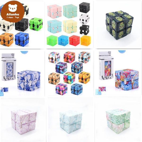 

decompression toy infinite cube flip pocket cubes mini puzzle stress anxiety relief toys for adults child family te