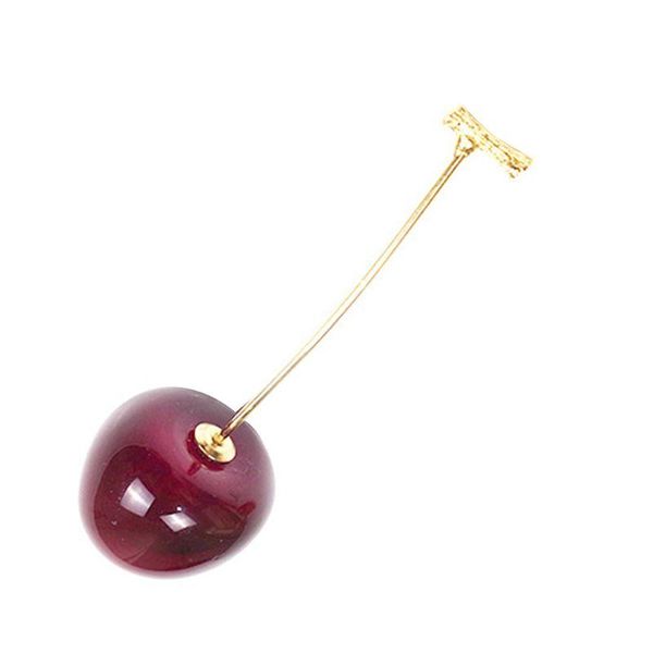 

pins, brooches lovely cherry for women beautiful l4me, Gray