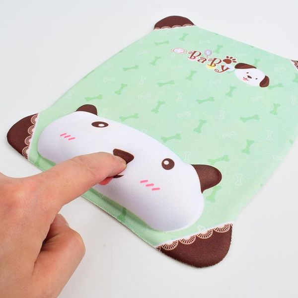 

mouse pads & wrist rests cartoon silicone hand pad for computer lapnotebook keyboard mat with mice gaming supports