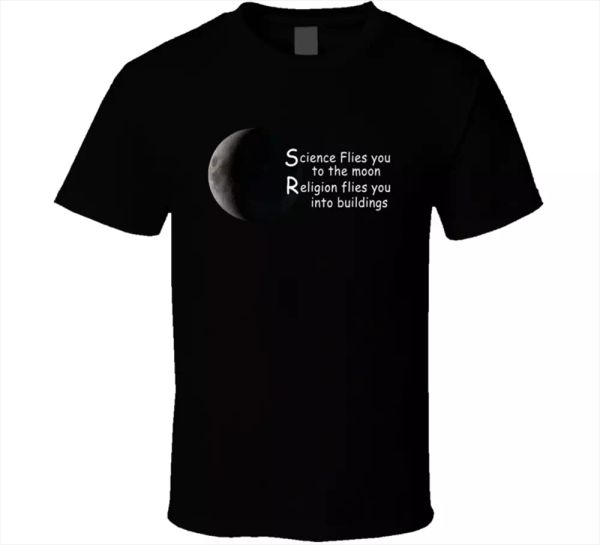 

moon tee space star quotes short sleeve men's t-shirts gift new, White;black