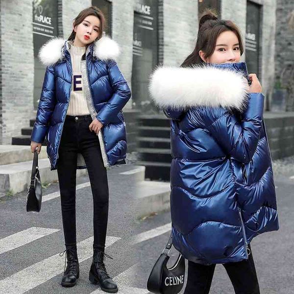 

coat autumn winter rro women's et warm thick cotton long coat large, Black