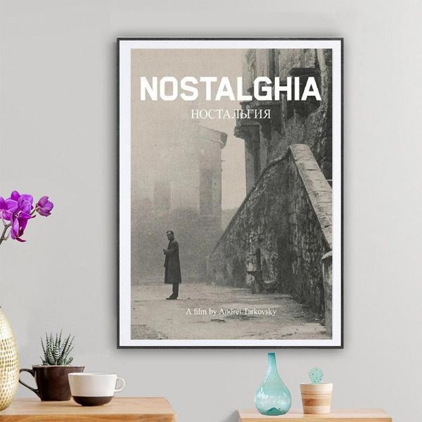 

paintings nostalghia nostalgia andrei tarkovsky russian italy movie film decorative poster wall art canvas sticker home decor gift