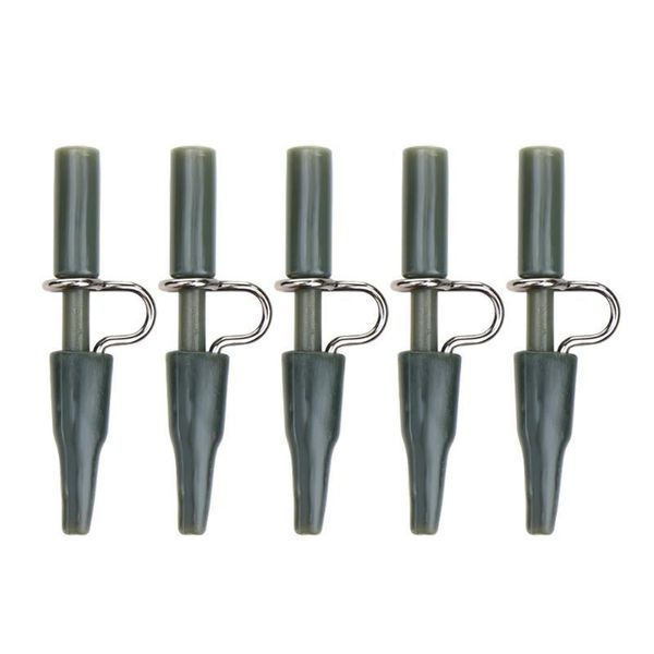 

fishing accessories 20pcs carp heavy duty lead clip with tail rubber kit for tackle equipment