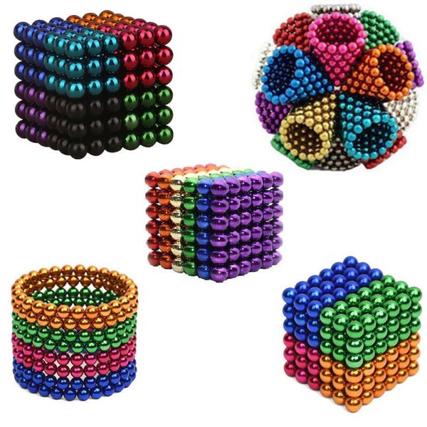

buck 5mm 216 magic magnetic bucky ball 6 8 color puzzle creative toys