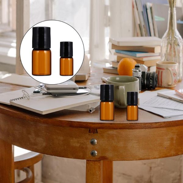 

storage bottles & jars 12pcs roller perfume vials essential oil bottle roll-on