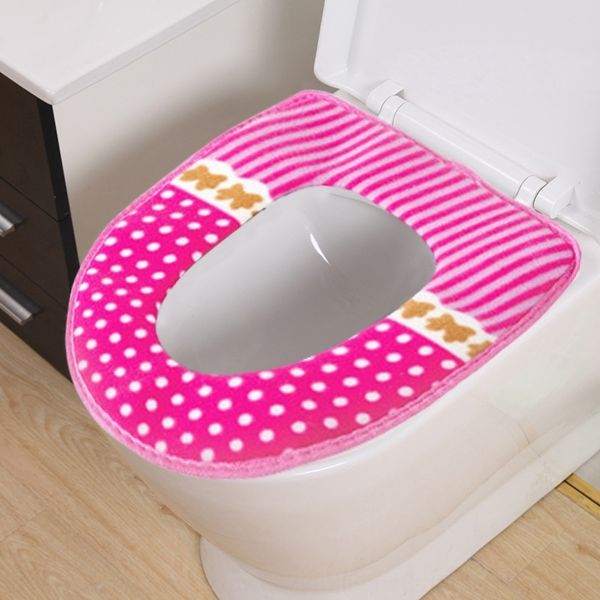 

wo3 yiwu small commodity color o-type portable pad round universal cover toilet ring toilet stickers candy candy warm pad
