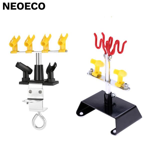 

professional spray guns airbrush holder clamp-on stand kit 6 mount gun tablebench station for easy fixed