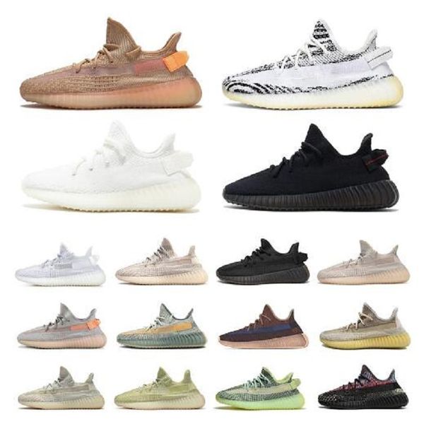 

2021 black static antlia synth cream white shoe running sneakers gid glow clay true form sport women shoes 5-13
