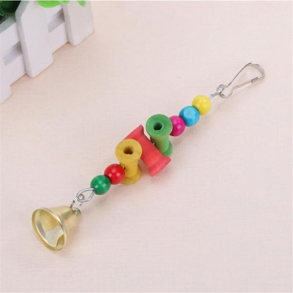 

other bird supplies toy wooden chew colorful swing hanging string chewing molar climbing interactive