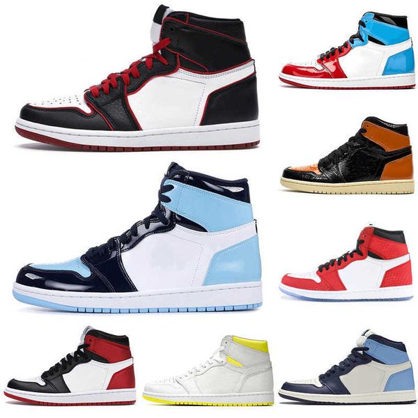 

2021 discount 1 1s mens womens basketball shoes pollen purple satin snake light fusion red university blue banned fearless rust shadow men