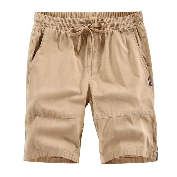 

men's cargo casual shorts summer thin beach bermuda male drawstring short pants sweatpants jogger man clothing bottoms, White;black