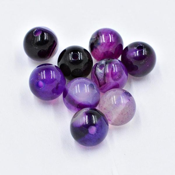 

other fltmrh quality natural stone purple amethysts crystals round loose beads