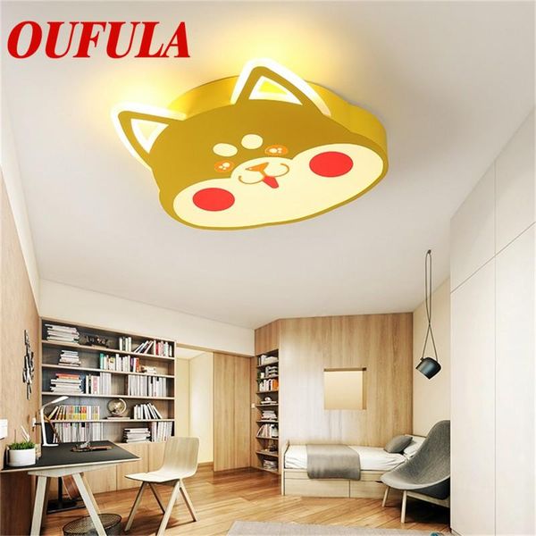 

ceiling lights hongcui children's lamp dog modern fashion suitable for room bedroom kindergarten