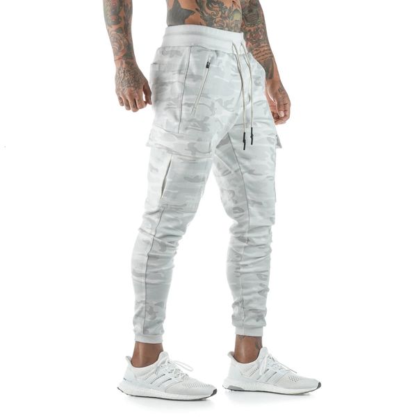 

pants trousers muscle fitness brother camouflage men's sports casual small foot quick drying legged running, Black