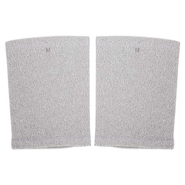 

elbow & knee pads compression cuff running bamboo charcoal fabric brace sports protect ultra thin, Black;gray