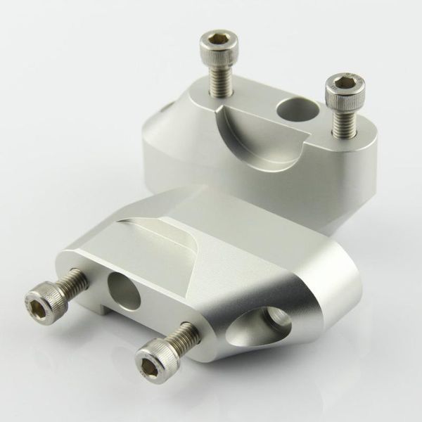 

handlebars silvery handle bar clamp raised mounts for r1200 2021-2021