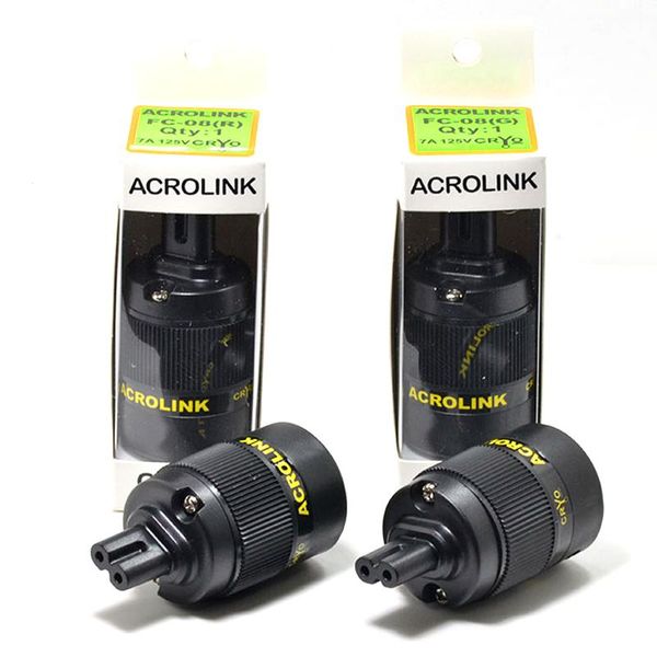 

smart power plugs hi-end figure 8 c7 plug hifi audio speaker electrical ac cord iec socket connector