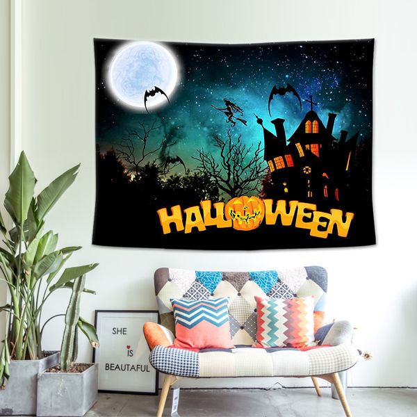 

//digital printed home tapestry / wall carpet - halloween series