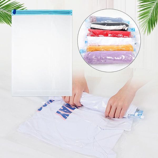 

clothing & wardrobe storage packing clothes home luggage no pump hand roll vacuum bag compression bags space saver