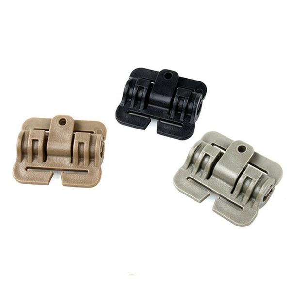 

cycling helmets 5pcs/lot xc-15b-01 molle system short apc tactical vest quick release button buckle pom qd adapter dupont nylon material