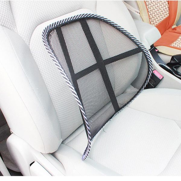 

seat cushions lumbar back support chair massage cushion mesh relief brace car truck office home