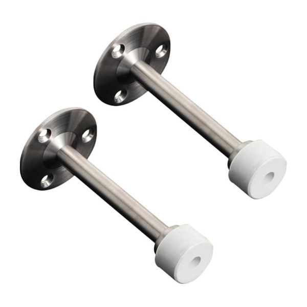 

door catches & closers 2pcs durable sers rubber ser stainless steel holder