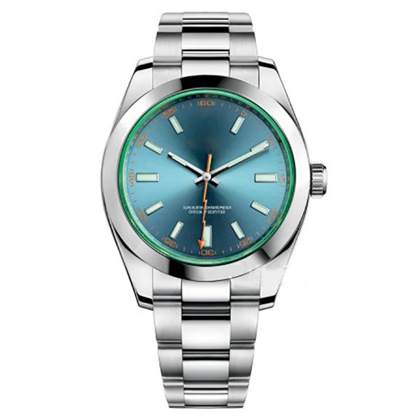 

watch luxury mens 40mm sapphire mirror master automatic mechanical movement waterproof exp wristwatches, Slivery;golden