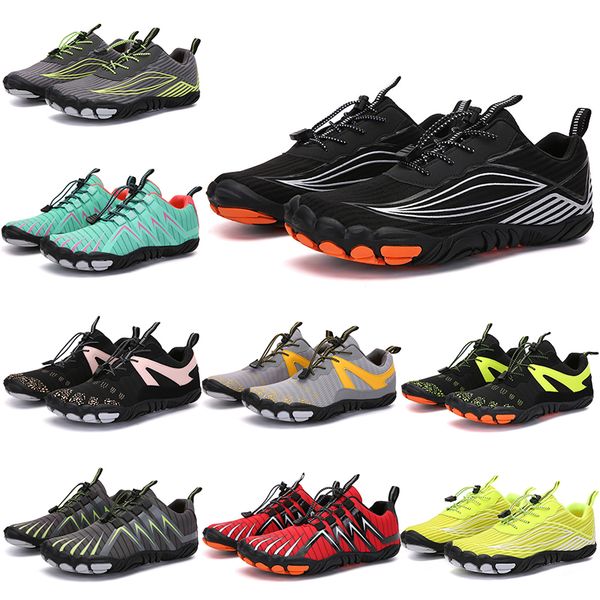 

2021 four seasons five fingers sports shoes mountaineering net extreme simple running, cycling, hiking, green pink black rock climbing 35-45