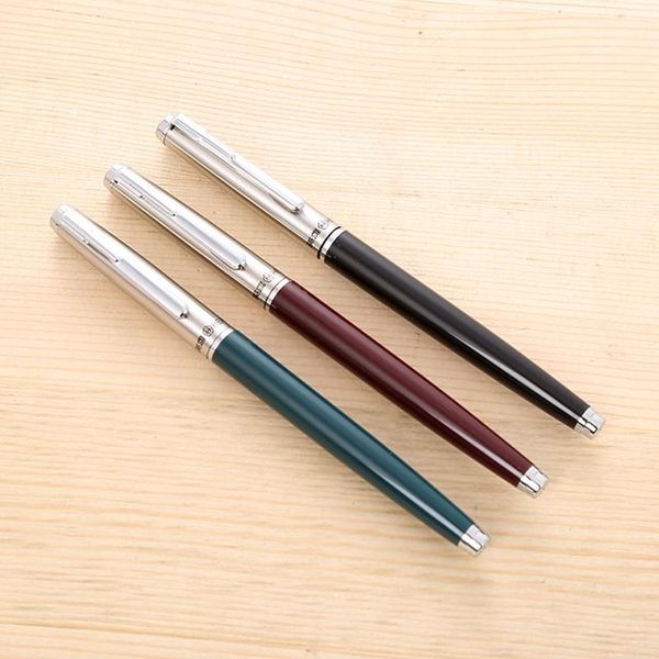 

0.5mm creative ballpoint pen for student gifts office stationery writing tool supplies matel fountain pens