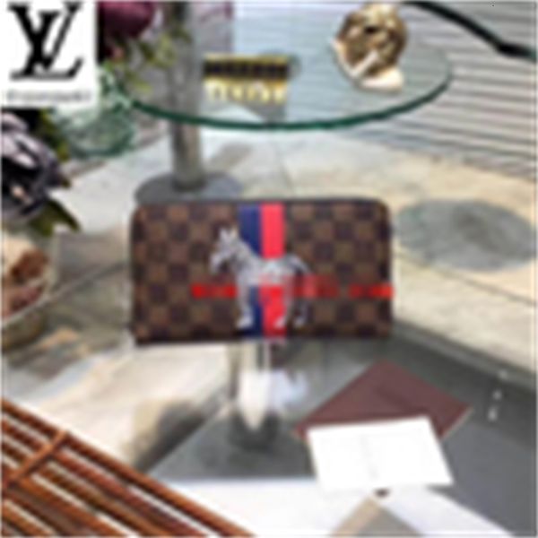 

purse brand designer luxury zs0o compact m55131 water ripple leather bumbag evening pocket chest bag long wallet clutches chain wallets key