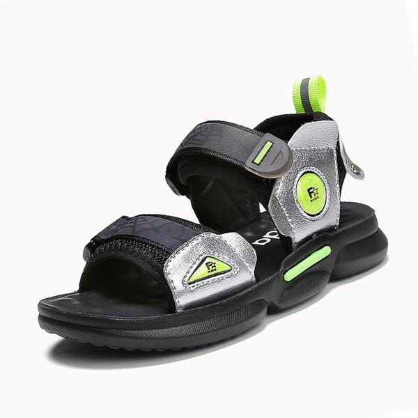 

sandals boys summer style kids toddler platform shoes baby boy, Black;red