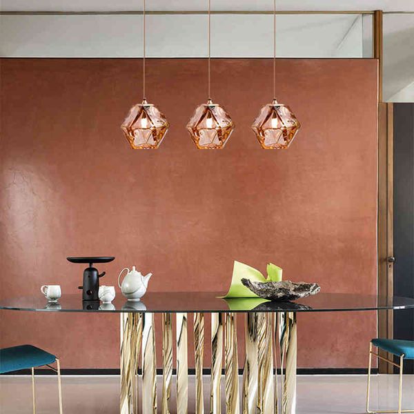 

table lamps modern minimalist creative glass restaurant small chandelier bar art bedroom bedside ladder personality 0pkz