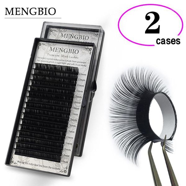 

classic eyelash extension 2 cases natural eyelashes soft lashes extensions for professionals russian volume1
