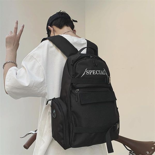 

backpack original design middle school student bag junior high students large capacity wild fashion brand hip
