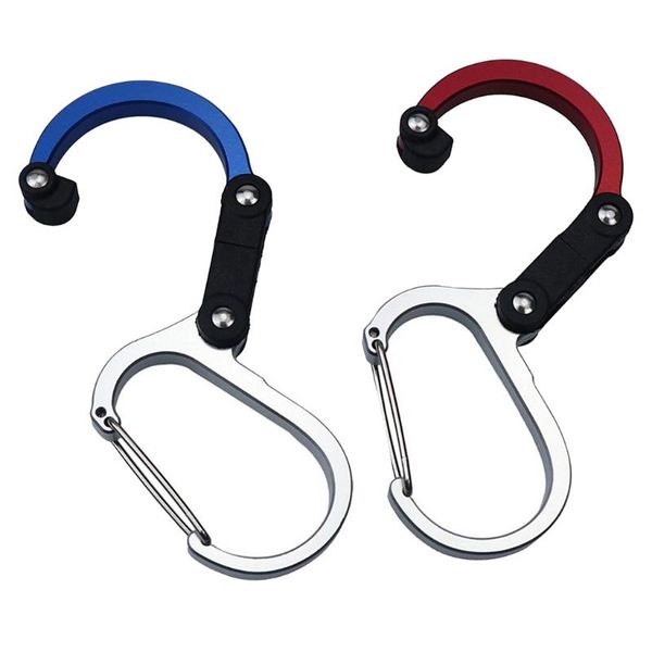 

cords, slings and webbing portable carabiner clips hooks er (18kg) to purse/gym bag on tables