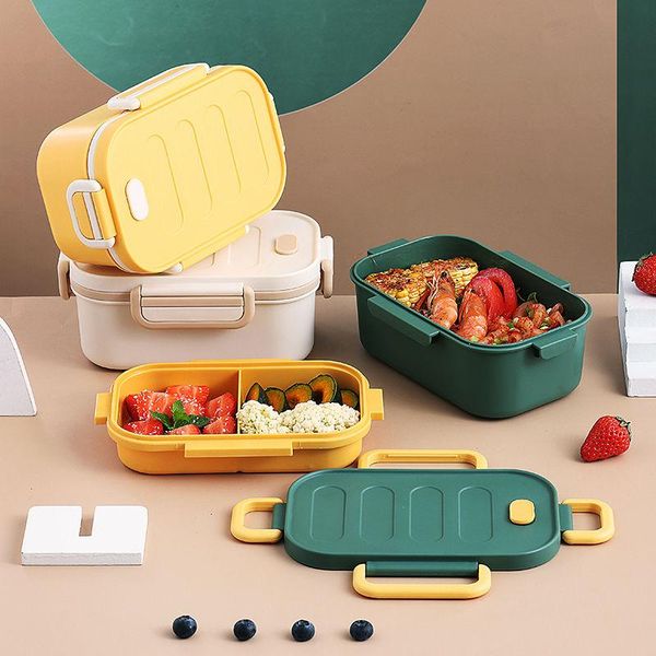 

dinnerware sets tuuth 1000ml lunch box for kids microwave pp bpa health materials double layer container bento