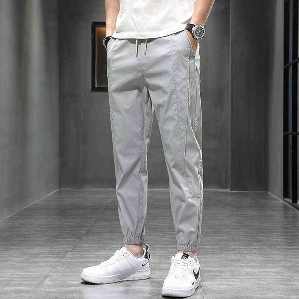 

men's jeans thin pants 2021 summer loose men's casual s young students' fashion, handsome and versatile, Blue