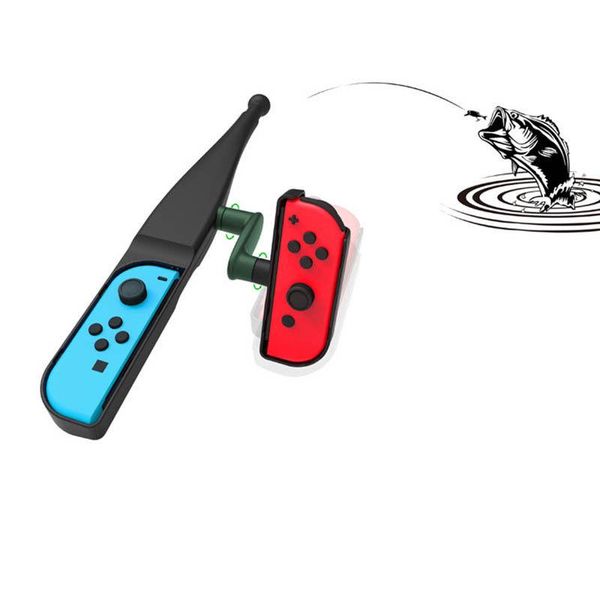 

game controllers & joysticks somatosensory fishing rod joystick gamepad tool compatible for switch joy-con