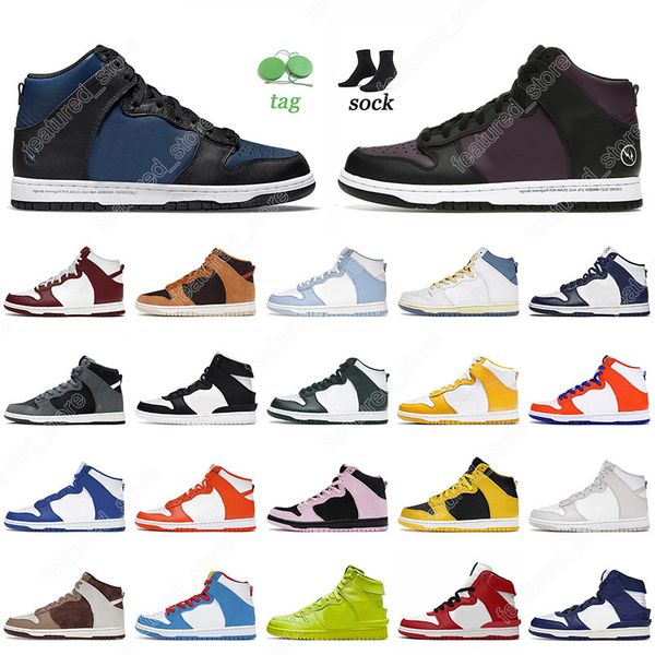 

shoes 36-45 high mens women fragment bejing tokyo team crimson light chocolate univeristy blue black white outdoor designer