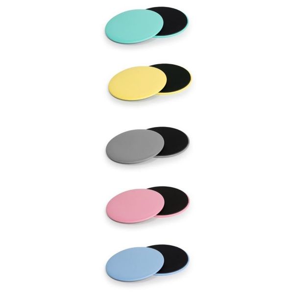 

accessories 2pcs exercise core slider workout fitness gliding discs yoga home elastic expander equipment
