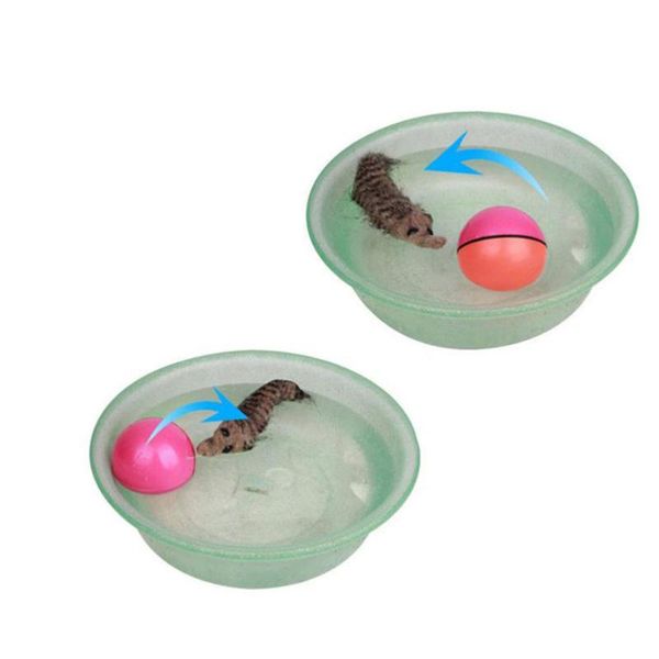 

cat toys beaver electric weasel rolling water for puppy dog(random color)