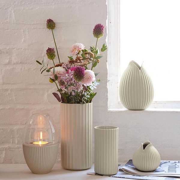 

vases creative morandi color ceramic vase living room flower arrangement decoration nordic model designer soft