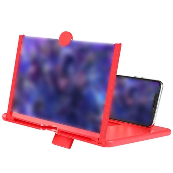 

universal mobile phone screen magnifier magnifying video projector bracket deskholder stand cell mounts & holders