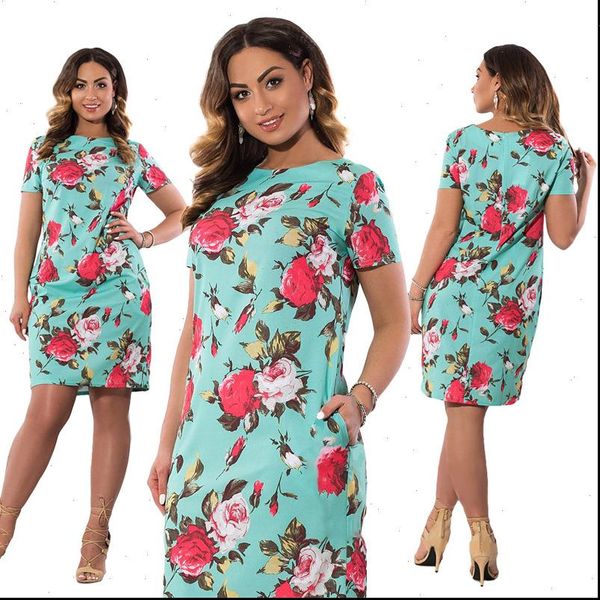 

womens dresses spring dress women bow tie collar vintage floral print office ladies elastic waist slim midi party vestidos, Black;gray