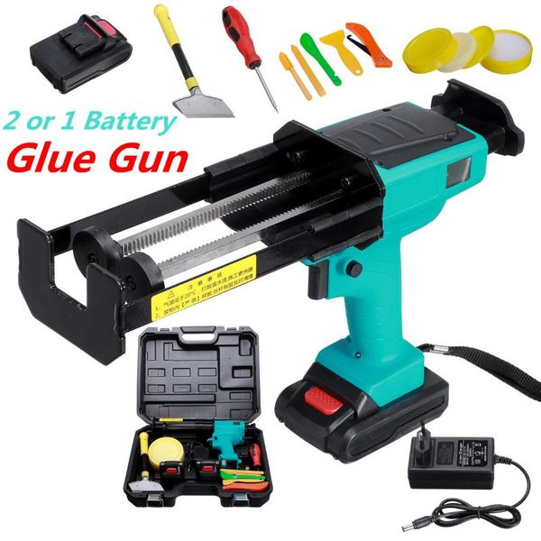 

glue guns 110/220v gun wireless double tube caulking automatic heated construction diy repair tools seals machine & battery