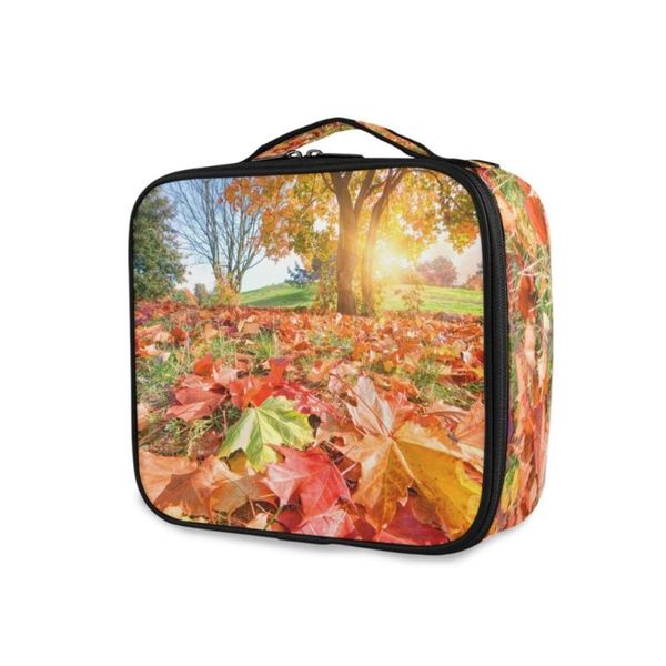 

print travel cosmetic bag fashion lady storage bags large capacity women makeup & cases
