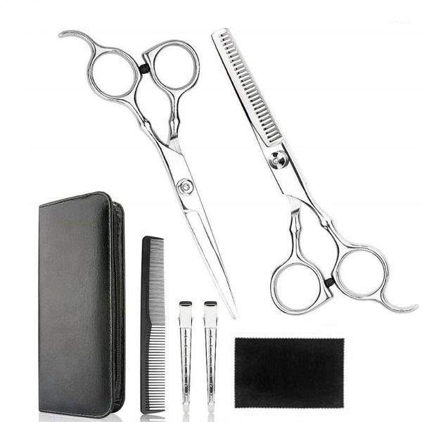

inch professional hairdressing scissors kit hair cutting thinning barber/salon/home styling tool shears1