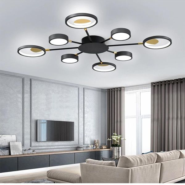 

nordic modern led chandelier bedroom lamp living room children's pendant lamps