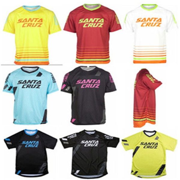 

new speed down t-shirt mountain bike riding cross country motorcycle racing fast dry clothing, Gray